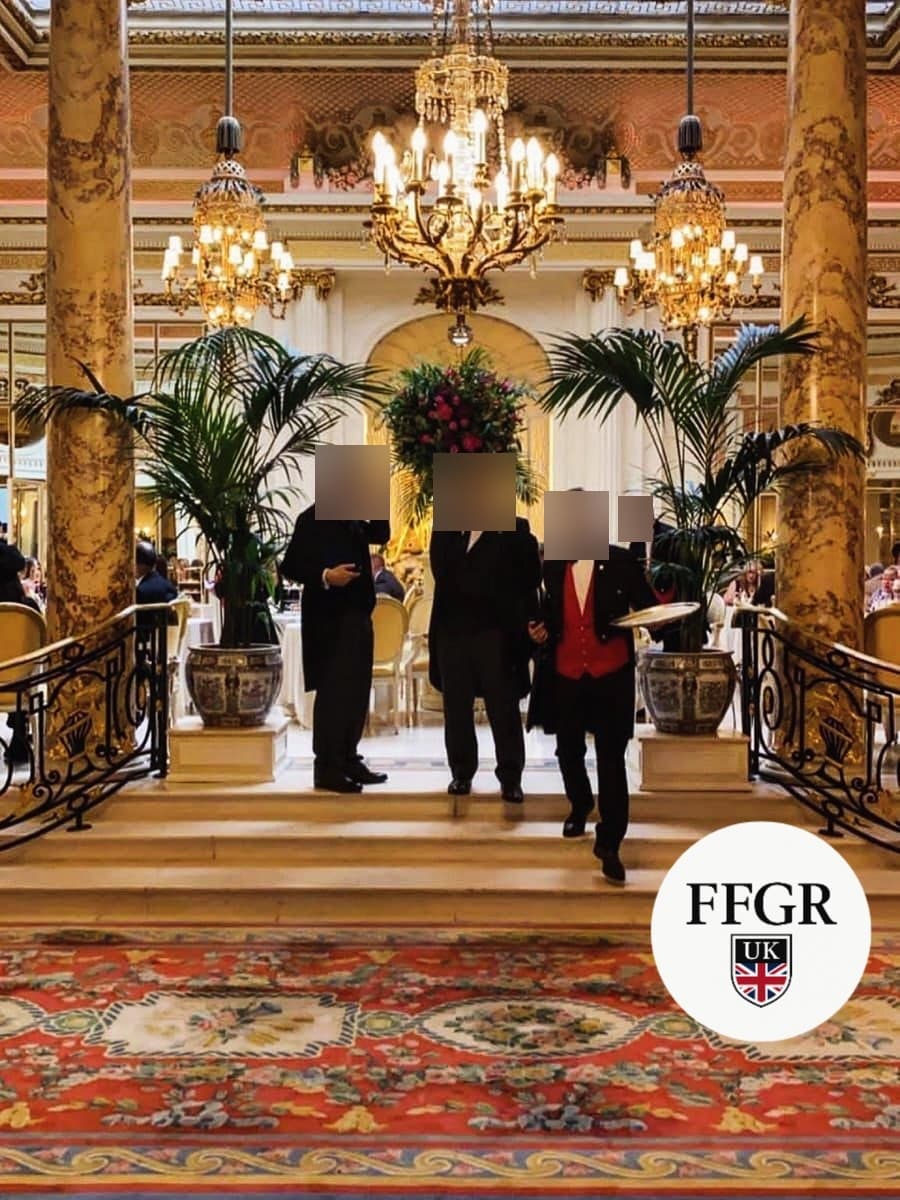 Ritz Hotel interior | events London