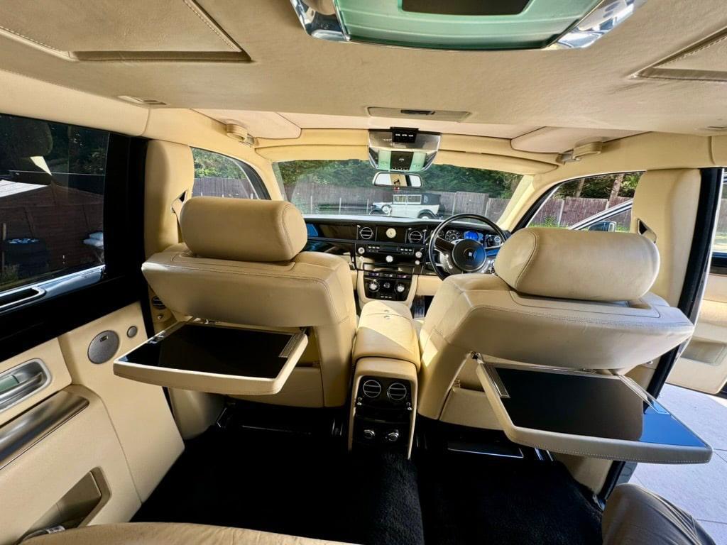 Rolls-Royce Ghost Black Badge interior leather — absolute discretion private chauffeur London